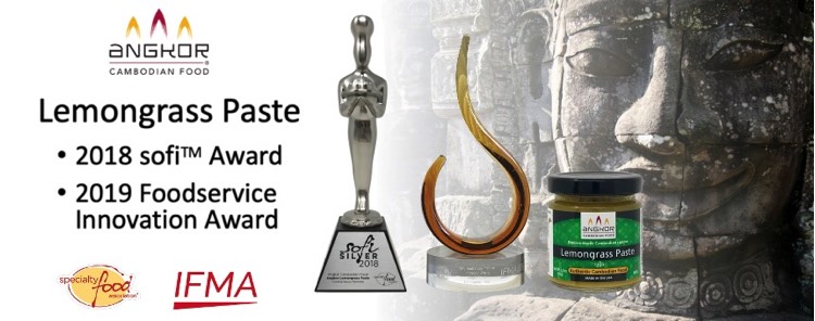 Angkor Lemongrass Paste sofi and Foodservice Innovation awards
